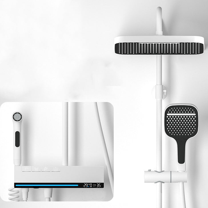Homelody Thermostat-Duschsäule Digitaler Bildschirm mit Badewannenmischer für das Badezimmer , Umgebungslicht