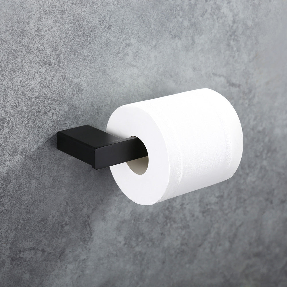 schwarz Toilettenpapierhalter